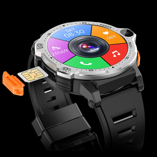AP6 Smart Watch Dual Camera 4G Plug-in Card